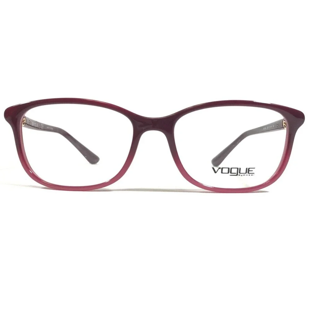Vogue Eyeglasses Frames VO5163 2557 Purple Pink Square Full Rim 51-16-140